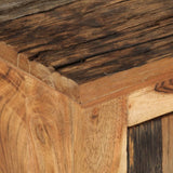 NNEVL Sideboard 55x33x75 cm Solid Wood Acacia and Reclaimed