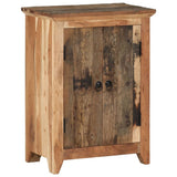 NNEVL Sideboard 55x33x75 cm Solid Wood Acacia and Reclaimed