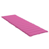 NNEVL Sun Lounger Cushion Pink Oxford Fabric