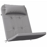 NNEVL Adirondack Chair Cushions 2 pcs Grey Oxford Fabric