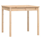 NNEVL 3 Piece Garden Bistro Set Solid Wood Pine