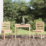 NNEVL 3 Piece Garden Bistro Set Solid Wood Pine