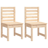 NNEVL 4 Piece Garden Dining Set Solid Wood Pine