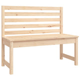 NNEVL 4 Piece Garden Dining Set Solid Wood Pine