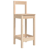 NNEVL 5 Piece Garden Bar Set Solid Wood Pine