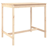 NNEVL 5 Piece Garden Bar Set Solid Wood Pine