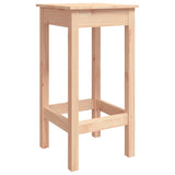 NNEVL 9 Piece Garden Bar Set Solid Wood Pine