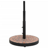 NNEVL Parasol Base Terracotta Round 12 kg
