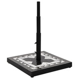 NNEVL Parasol Base Black and White Square 12 kg