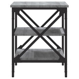 NNEVL Side Tables 2 pcs Grey Sonoma 40x42x50 cm Engineered Wood