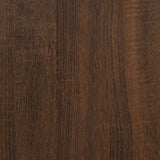 NNEVL TV Cabinet Brown Oak 60x40x50 cm Engineered Wood