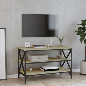 NNEVL TV Cabinet Sonoma Oak 80x40x50 cm Engineered Wood