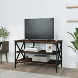 NNEVL TV Cabinet Smoked Oak 80x40x50 cm Engineered Wood