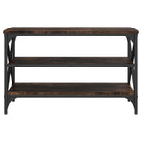 NNEVL TV Cabinet Smoked Oak 80x40x50 cm Engineered Wood