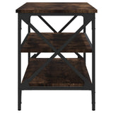 NNEVL TV Cabinet Smoked Oak 100x40x50 cm Engineered Wood