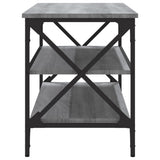 NNEVL TV Cabinet Grey Sonoma 100x40x50 cm Engineered Wood