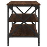 NNEVL TV Cabinet Brown Oak 100x40x50 cm Engineered Wood