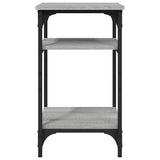 NNEVL Side Table Grey Sonoma 35x30x60 cm Engineered Wood