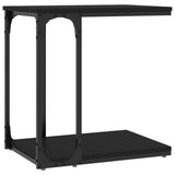 NNEVL Side Table Black 50x35x52 cm Engineered Wood