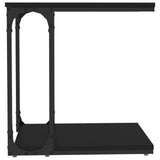 NNEVL Side Table Black 50x35x52 cm Engineered Wood