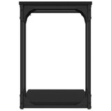 NNEVL Side Table Black 50x35x52 cm Engineered Wood