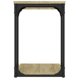 NNEVL Side Table Sonoma Oak 50x35x52 cm Engineered Wood