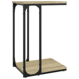 NNEVL Side Table Sonoma Oak 40x30x60 cm Engineered Wood