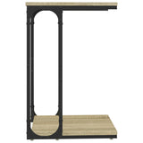 NNEVL Side Table Sonoma Oak 40x30x60 cm Engineered Wood