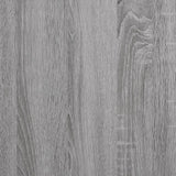 NNEVL Side Table Grey Sonoma 40x30x60 cm Engineered Wood