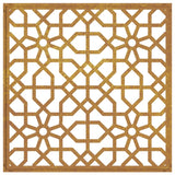 NNEVL Garden Wall Decoration 55x55 cm Corten Steel Moorish Design