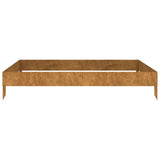 NNEVL Garden Raised Bed 100x100x18.5 cm Corten Steel