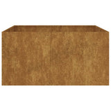 NNEVL Planter 80x80x40 cm Corten Steel