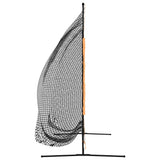 NNEVL Golf Practice Net Black and Orange 215x107x216 cm Polyester