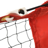 NNEVL Tennis Net Black and Red 300x100x87 cm Polyester