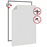 NNEVL Magnetic Insect Screen for Windows White 80x120 cm