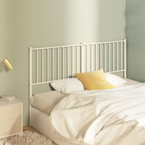 NNEVL Metal Headboard White 152 cm