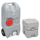NNEVL Portable Camping Toilet and Water Tank Set