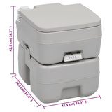 NNEVL Portable Camping Toilet and Water Tank Set