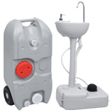 NNEVL Portable Camping Handwash Stand and Water Tank Set