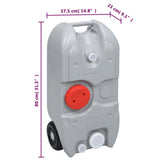 NNEVL Portable Camping Handwash Stand and Water Tank Set