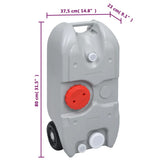 NNEVL Portable Camping Toilet and Handwash Stand Set with Water Tank