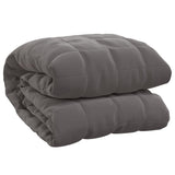 NNEVL Weighted Blanket Grey 122x183 cm 9 kg Fabric