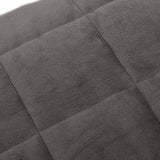 NNEVL Weighted Blanket Grey 122x183 cm 9 kg Fabric
