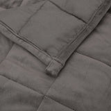 NNEVL Weighted Blanket Grey 122x183 cm 9 kg Fabric