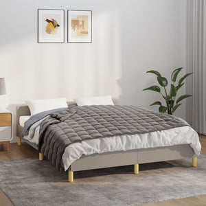 NNEVL Weighted Blanket Grey 122x183 cm 9 kg Fabric
