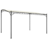 NNEVL Canopy Cream 4x3 m 180 g/m² Fabric and Steel