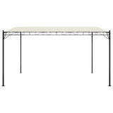 NNEVL Canopy Cream 4x3 m 180 g/m² Fabric and Steel