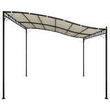 NNEVL Canopy Cream 4x3 m 180 g/m² Fabric and Steel