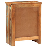 NNEVL Sideboard with 2 Doors 55x30x70 cm Solid Wood Reclaimed