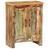 NNEVL Sideboard with 2 Doors 55x30x70 cm Solid Wood Reclaimed